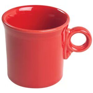 Fiestaware scarlett red mug